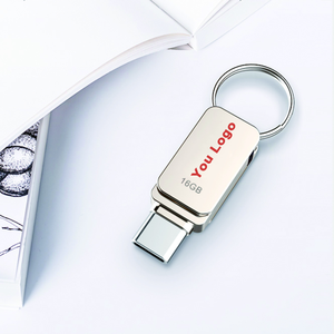 Super Mini TypC USB 3.0 Flash-Laufwerk benutzer definiertes Logo 32GB 64GB USB Pen drive Speicher Expad Flash-Disk Metall benutzer definierte USB-Stick Schlüssel bund - Product Image 4