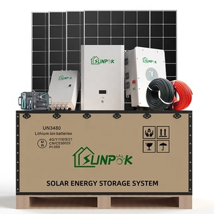 离网太阳能发电系统5kv 3kva 5kw 8kw完整设计混合太阳能电池板完整中国家用太阳能系统 - Product Image 2