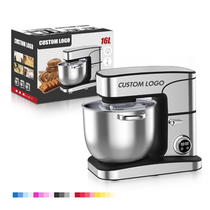 Thương mại 16L điện đứng máy trộn thực phẩm hiển thị kỹ thuật số thiết bị nhà bếp với bột móc để trộn bột bột bánh pizza batters - Product Image 6