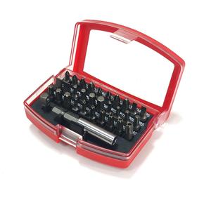 Kafuwell ชุดดอกไขควงหัวหกเหลี่ยม32ชิ้น H9021A ที่จับไขควงชุดกล่องสีแดง - Product Image 5