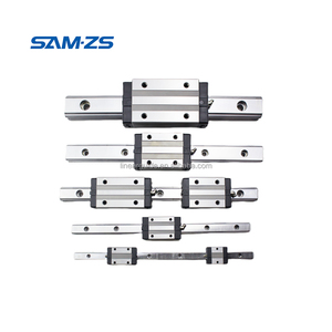 Guía lineal industrial HGH45CA para industrias minoristas CNC, rodamiento de construcción de acero, riel lineal compatible con sistemas ABBA/THK nuevos - Product Image 6