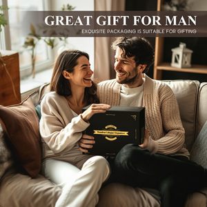 3-Tier trang trại Cologne Organizer Retro Brown món quà tuyệt vời cho nam giới Nước Hoa Lưu trữ giá ẩn ngăn - Product Image 6