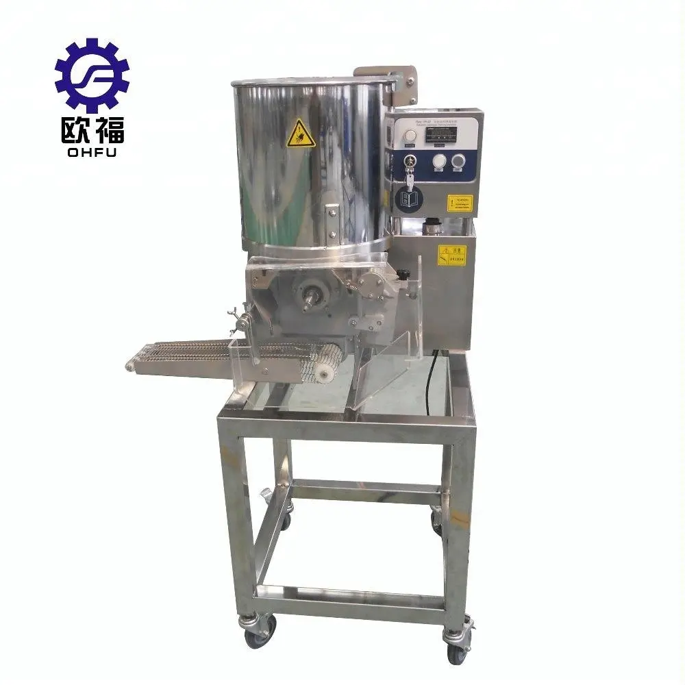 Best price hamburger patty making machine production line/Steak Patty Form Machine