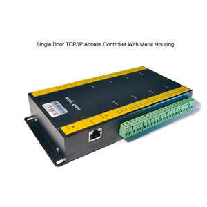 Quattro Porte di controllo di Accesso Scheda di Controllo Porta TCP IP di Rete di Controllo di Accesso Con Cassa In Metallo