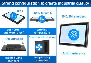 7/ 10.1/11.6/Zoll Industrie Wasserdicht Kapazitiv Touch Selbstbedienung Fahrzeug werbung Embedded Monitor LCD-Bildschirm PC - Product Image 6