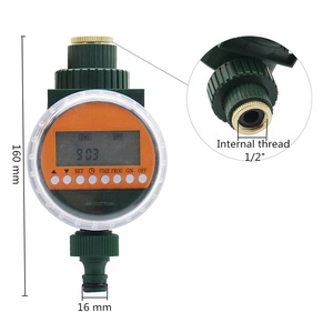 電子LEDディスプレイ雨センサー水コントローラー庭農業灌漑水タイマー - Product Image 2