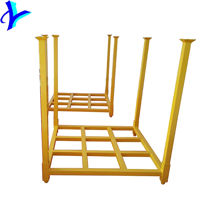 Liyuan Factory Direct Sell Size And Capacity Custom Powder Coated Stackable Steel Racks
