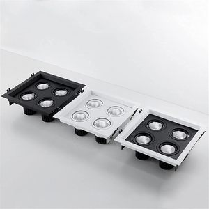 Yeni gelenler ayarlanabilir modül çerçeve hareketli kafa nokta parça lineer ışık kapalı 2 5 6 8 10 20 W Led Downlight - Product Image 6