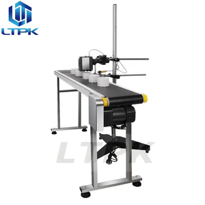 Ablaufdatum der automatischen Produktion QR-Code Chargen nummer Tinten strahl drucker Datums codierer Druck codier maschine mit Förderer - Product Image 2