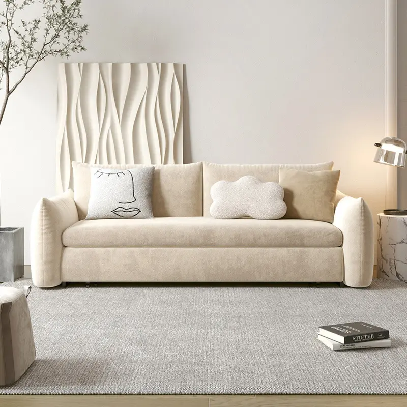 Sofá cama multifuncional plegable para sala de estar, mueble de interior moderno