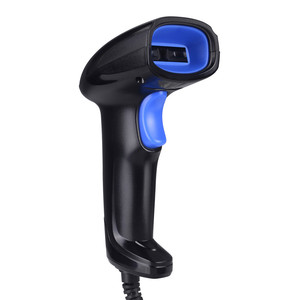Escáner de código QR inalámbrico Lector de código de barras 2D Sensor de imagen CMOS PDF417 Aztec Soporte Teléfono Pantalla MAC Lector de código de barras con cable - Product Image 1