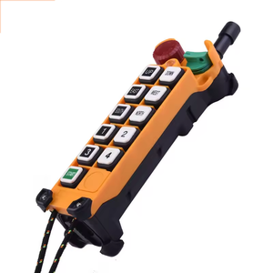 Iehc F24-10D รีโมทคอนโทรลไร้สายสำหรับอุตสาหกรรม, วิทยุความเร็วสองเท่ากันน้ำทั่วไปสำหรับการเรียนรู้เครนรหัสทำจากพลาสติก - Product Image 1