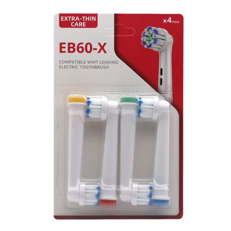 หัวแปรงสีฟันไฟฟ้าดูปองท์พรีเมี่ยม,แปรงสีฟันหัวเปลี่ยนแบบใสสำหรับโรงงานโดยตรง EB60-X