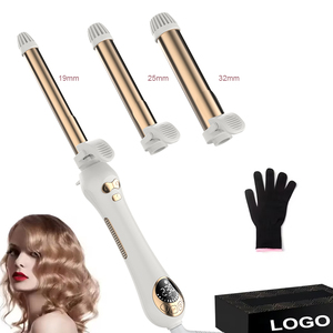 Removable Muti 3 in 1 Automatic <strong>Rotating</strong> Electric Curling Iron Automatic Curling Iron Not Hurt Hair Big <strong>Wave</strong> Curly Curling Wand - Product Image 1