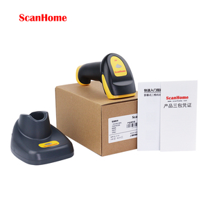 ScanHome-escáner de código de barras con manos libres, lector de código de barras inalámbrico de mano, USBRS232, 2D, QR, PDF417, máquina de escaneo de Código SH-4120 - Product Image 6
