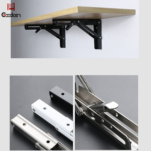 Factory Price Widely <strong>Used</strong> Hidden Heavy Duty Wall <strong>Mounted</strong> L Shape SS Floating Bracket for Shelf With Screws - Product Image 6