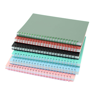 Composition <strong>Notebook</strong> Planner A4 A5 <strong>With</strong> Printing Spiral Journal PP Cover Grid <strong>Notebook</strong> - Product Image 3