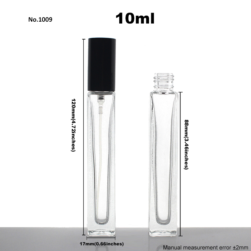 No.1009 10ml perfume bottle+spray+cap