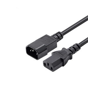 C14 ถึง 5-15R/5-20R Comb สายไฟ AC, 2-in-1 C14 15Amp ถึง T ใบมีด 20Amp สาย AC Converter, IEC 3Pole ปลั๊ก USA หญิง Nema 5- - Product Image 4
