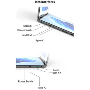 Nueva computadora portátil barata de fábrica 10,5 pulgadas Core i5 i7 PC portátil Win 11 Pro Computadora Portatil laptops personales - Product Image 3