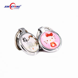 印刷标志NFC <span class=keywords><strong>ID</strong></span>宠物跟踪射频识别二维码狗标签门禁卡