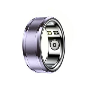 Hot Selling <strong>R3</strong> Smart Ring Stainless Steel Health Monitor <strong>Remote</strong> Heart Rate Blood Oxygen Sleep Exercise Call Tracking Android - Product Image 3