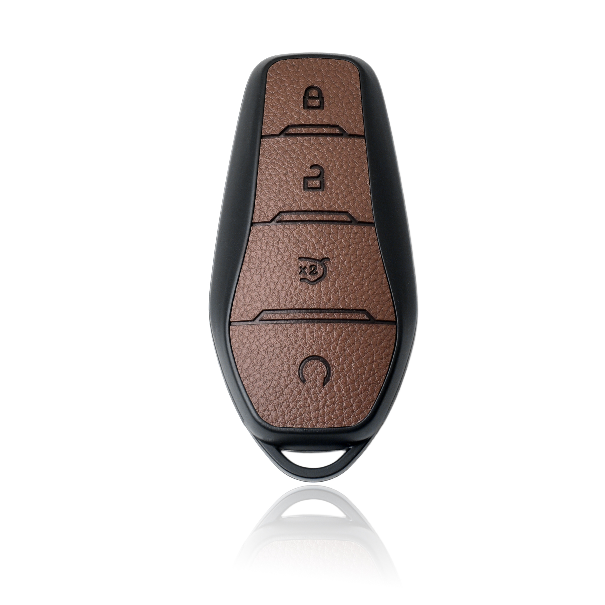 Brown 4 button