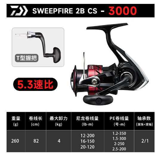 FEU DE BALAYAGE 2B CS 3000