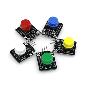 Aismartlink Raspberry Pi 3B/4B pulsante interruttore costruzione blocchi microcontrollore Touch Micro interruttore grande pulsante modulo - Product Image 1
