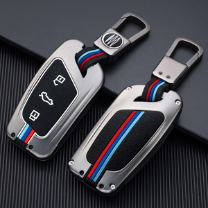 Araba uzaktan anahtar kılıfı metal silikon kabuk için MG ZS MG5 MG6 EZS EHS Roewe RX5 I5 I6 RX3 Fob koruyucu Fob aksesuarları - Product Image 2