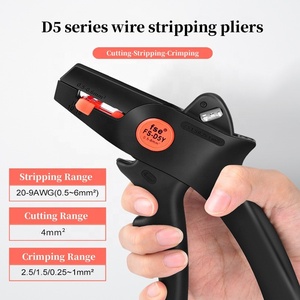 FS-D5 serisi otomatik tel sıyırma pense elektrikçi araçları tel sıyırma araçları kablo kesme ve tel çekme pense - Product Image 3