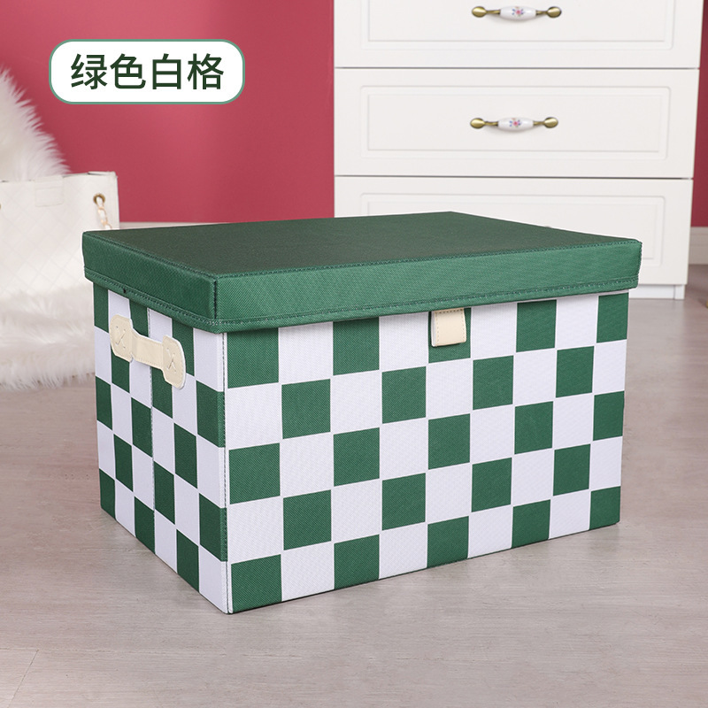 Green and white checkered