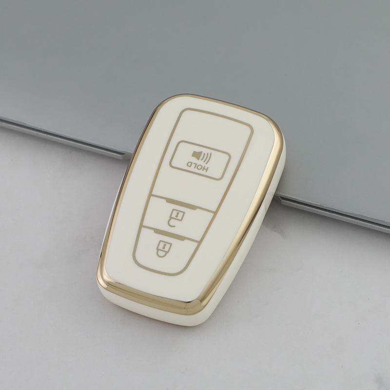 3 Button B White