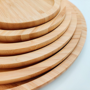 可定制标志竹木餐具套装餐盘餐具环保可定制标志木餐具 - Product Image 3