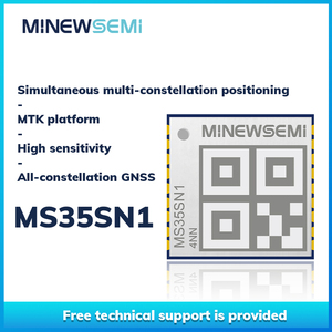 MinewSemi GPS L1 + L5模块MS35SN1多星座GNSS模块支持人员计数