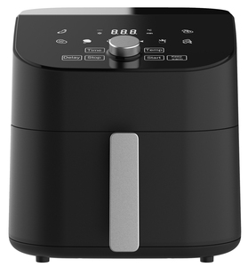 Visível <span class=keywords><strong>Digital</strong></span> Smart Cooking Programa Fritadeira Elétrica 6.5L com Controle de Temperatura 12 Programas de Cozimento Preset