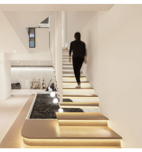 Automatic <strong>20</strong> <strong>Led</strong> Strips Smart Stair Light Controller System Motion Sensor PIR <strong>LED</strong> Stairway Lighting Controller System Kit - Product Image 4