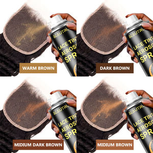 विग समुद्री समुद्री मील के लिए पेशेवर फीता टिंट स्प्रे और फाउंडेशन स्प्रे सेट स्प्रे सेट - Product Image 5