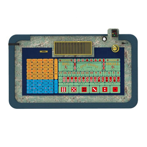 YH Casino profesyonel otomatik zar Shaker Led aydınlatma ile kumar Sic Bo masa - Product Image 2