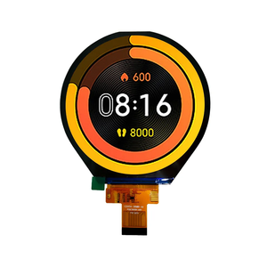 Pantalla LCD redonda de 3,4 pulgadas 800*800, retroiluminación LED, interfaz MIPI, Panel de pantalla LCD circular TFT para Control Industrial de hogar inteligente - Product Image 1