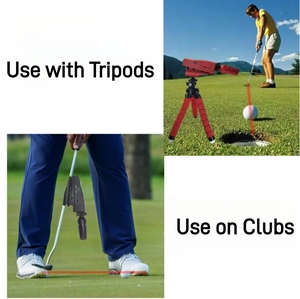 Indoor Golf Trainer <span class=keywords><strong>Laser</strong></span> <span class=keywords><strong>Pointer</strong></span> Alignment Tool für Golf Putting Golf Trainings hilfen mit Reiß verschluss und Stativ