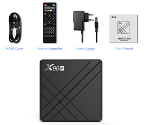 X96M H603 <strong>Quad</strong> Core 64 Bits Smart Box KD Player 18.2 Android 9.0 Smart 6K Tv Box X96M - Product Image 2