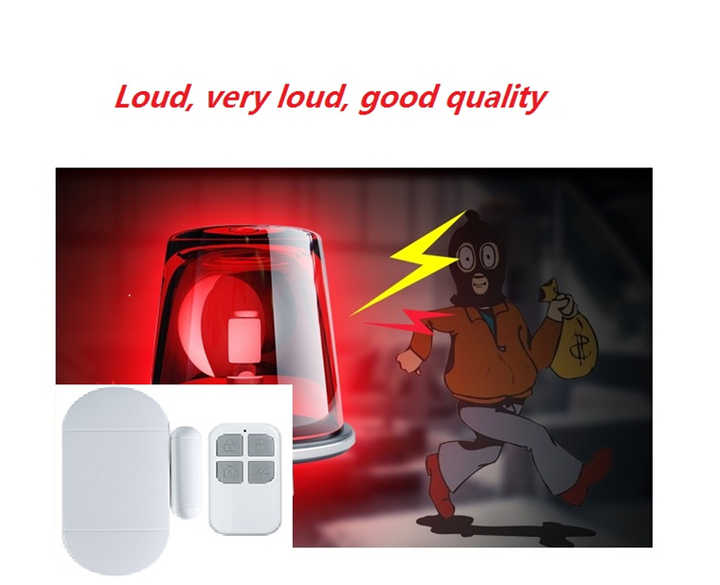 Factory Cheap Hot Smart Self Defense Home Safety Wireless Remote Control Window and Door Home Safety Alarm System