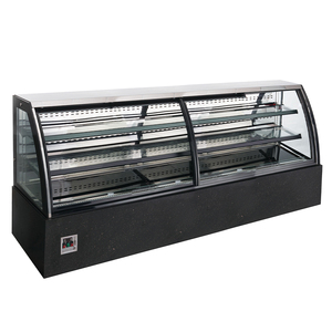 Hot Sale 1.2M Long 3-Layer Cake Showcase Fridge Single-Temperature Dessert Display Counter <strong>Chiller</strong>