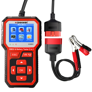 Universal Car <strong>Code</strong> Reader &amp; 12V Battery Tester OBD2 Scanner 2 in 1 Auto Diagnostic OBDII EOBD Scan Tool <strong>O2</strong> <strong>Sensor</strong> Engine Tester - Product Image 1