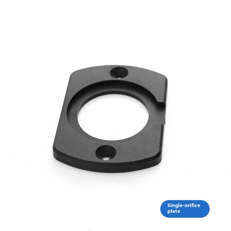 Tablero de modificación negro de un solo orificio