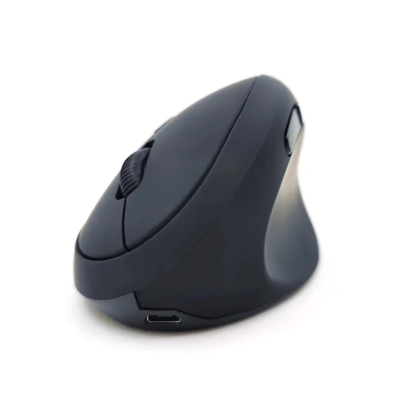 Mouse silenzioso da 2.4ghz Mouse ricaricabile Wireless Design ergonomico Mouse verticale per computer