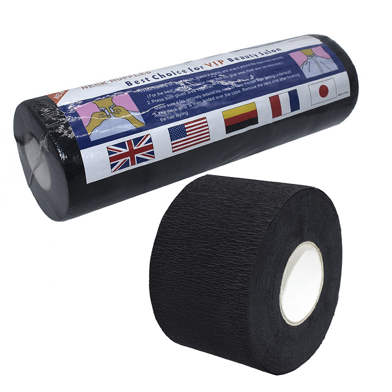 Papier noir de cou de bande