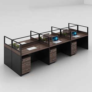 Office Furniture Cubicle <strong>Computer</strong> Workstation Partitions Staff Table Open <strong>Durable</strong> Modern <strong>Executive</strong> Table Office Desk Supply - Product Image 2