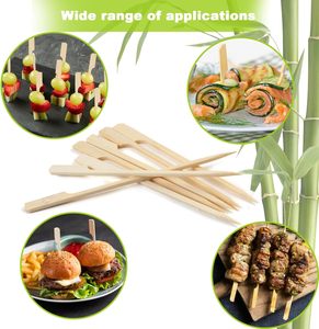 优质天然竹签适用于各种场合，如水果烧烤等，为您的环保生活 - Product Image 5